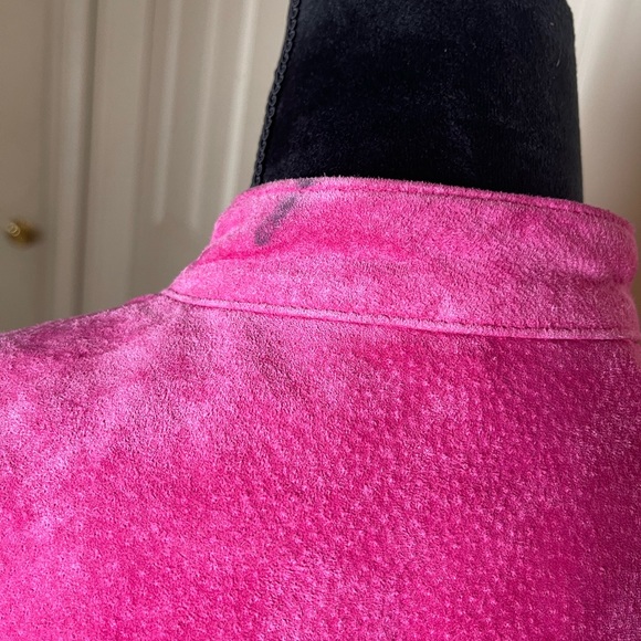 Chico’s 100% Leather Zip Jacket Size 1/Small - Picture 5 of 6